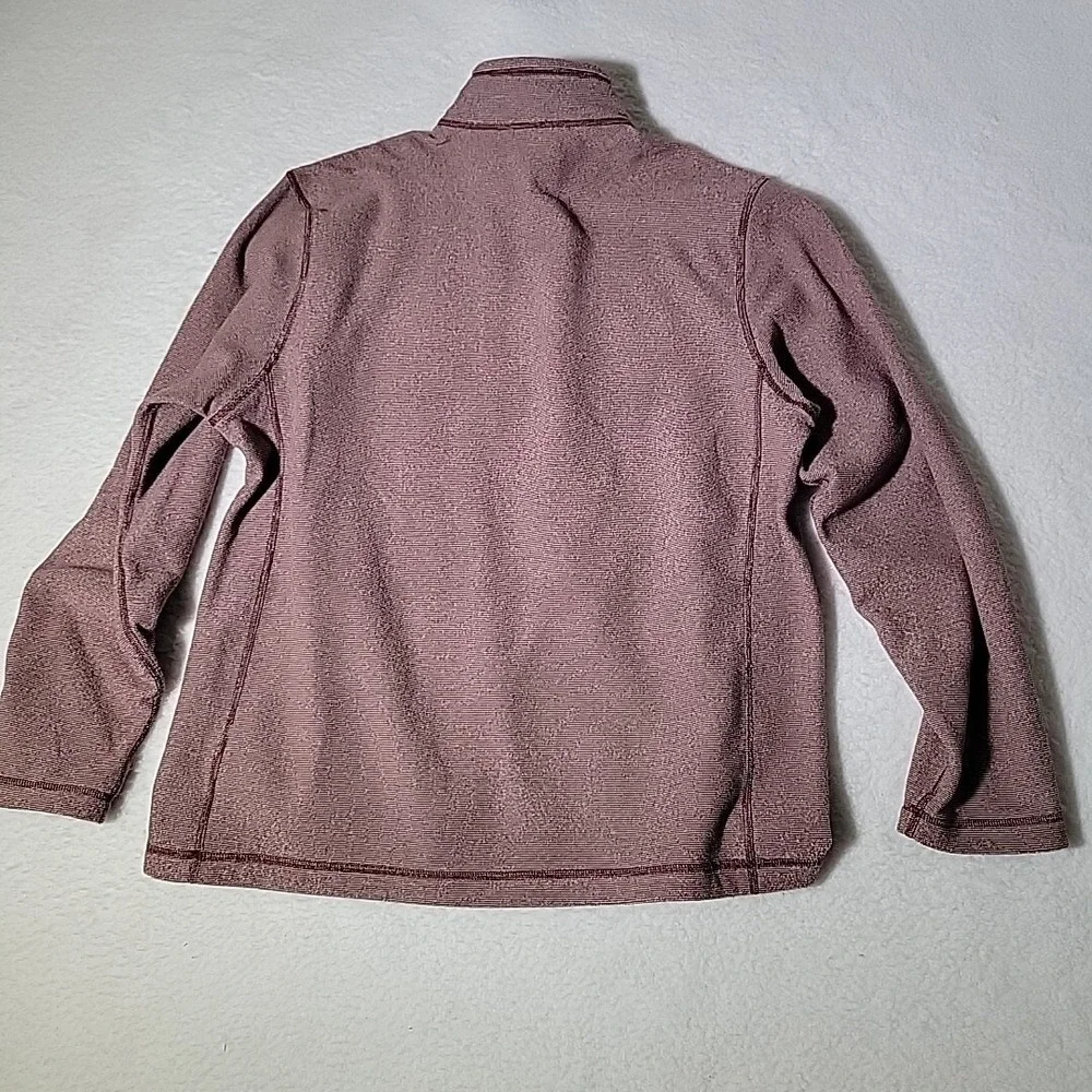 North Face 1/4‎ Zip Pullover Men Better Sweater - Red Large Size Hiking Camp